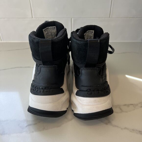 Sorel Women's Kinetic RNEGD Storm Winter Waterproof Boot Black Sz US 5 - Picture 6 of 11